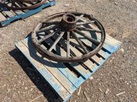    21 Inch Wooden Wagon Wheel