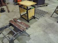    Workmate Bench, Small Work Table & Two Sets of Roller Sections