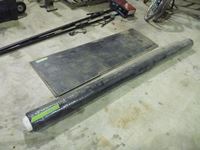    (2) 24 Inch X 72 Inch Rubber Mats & (1) Roll of Lumber Cover