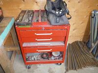    Rolling Tool Cabinet with Contents