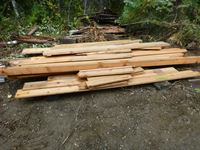    Qty of Rough Cut Cedar Lumber
