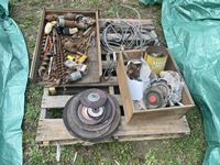    Cable Slings W/ Drill Bits & Parts