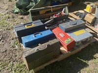    Qty of Tool Boxes w/ Parts & Hand Tools
