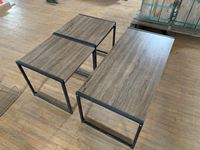    Coffee Table w/ End Tables