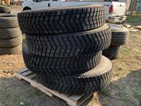    (4) Goodyear 12.00R24 Tires