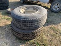    (2) 425/65R22.5 Tires W/ Rims