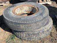    (2) BF Goodrich 10.00-20 Tires w/ Rims