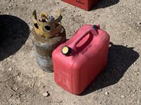    Jerry Can and Propane Tank 