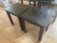    (2) 18 Inch End Tables