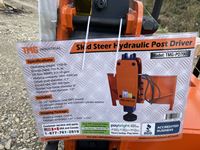    Hydraulic Post Driver - Skid Steer Attachment