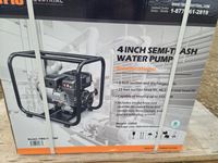    4 Inch Semi Trash Water Pump