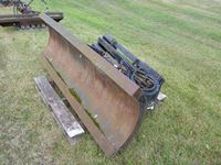 Thomas  77 Inch Hydraulic Angle Blade - Skid Steer Attachment