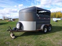 11 Ft T/A Stock Trailer