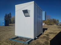 10 Ft x 7 Ft Skid Mounted Insulated Metal Building