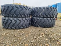 (4) Michelin 20.5R25 Loader Tires