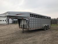2009 Travalong  T/A 20 Ft Stock Trailer