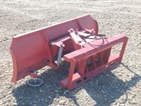 84 Inch Hydraulic Angle Snow Blade - Skid Steer Attachment
