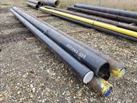 (5) Approximately 15-20 Ft X 6.5-4.5 Inch Pipe