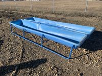 (2) Poly Feed Bunks