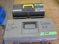    (2) Plumbing Repair Tool Boxes