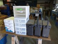    Stacking Small Poly Cabinets & File Holders