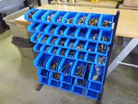    47 Compartment Bolt Bin with Contents