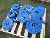    Approximately 250 Ft of 2 Inch Lay Flat Discharge Hose