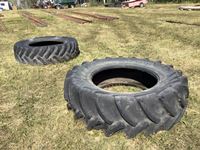    (2) 20.8 X 38 Tractor Tires