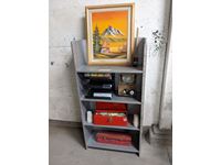    Shelf Unit with Miscellaneous Items
