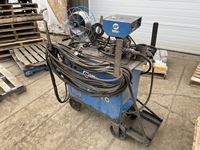    Miller Mig Welder with Part Roll of Stainless Steel Wire