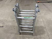    Aluminum 12-1/2 Ft Folding Ladder