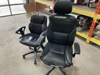    (2) Office Chairs
