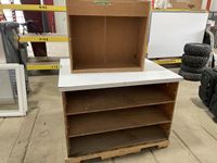    Work Table & Wall Cabinet