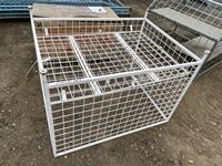    White Wire Display Cage