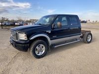 2005 Ford F250 Lariat Crew Cab 4X4 Cab & Chassis Truck