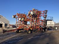1998 Bourgault 5510 60 Ft Air Drill w/ 4350 Tow Behind Cart