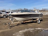 Invader 84 16 Ft Outboard Boat w/ S/A Trailer