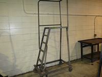    Six Step Portable Safety Stairs