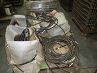    Pallet of Various Size Hydraulic Hose & Electrical Parts