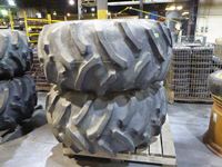    (2) Goodyear 28 L -26 Tires on 10 Hole Rims