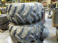    (2) Goodyear 28 L -26 Tires on 10 Hole Rims