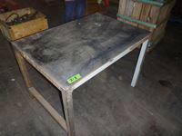    Small Metal Work Table