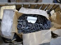    Crate of Roller Chain & Cast Parts