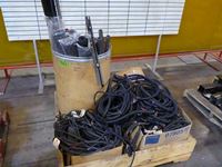    Pallet of Electrical Harnesses, Square Tubing & Matting