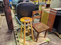    Wood Chair, Wood Stool & Office Chair