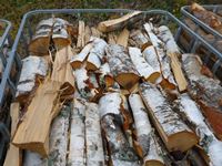    (1) Tote of Birch Firewood