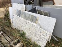    (13±) Various Stone Slabs
