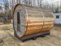    Custom Built Wood Fired Sauna