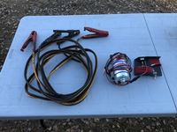    Booster Cables & 12 Volt Pump