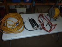    Extension Cords, Booster Cables & Grease Guns